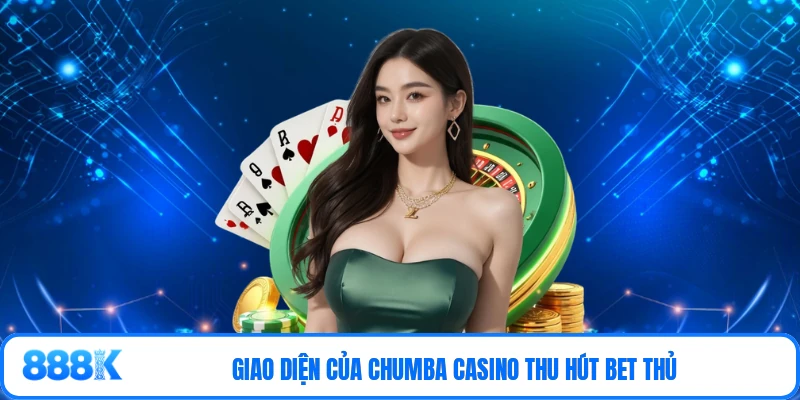Giao diện của Chumba Casino thu hút bet thủ