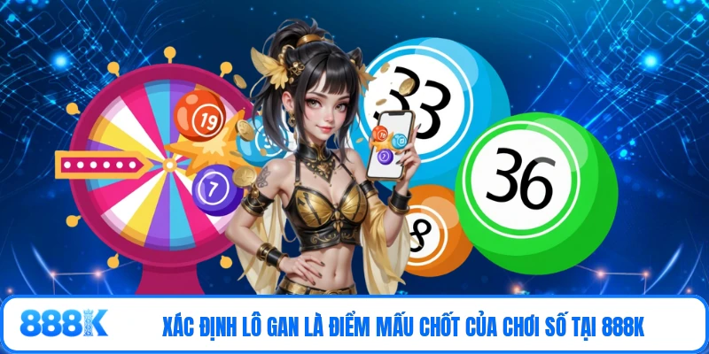 Xác định lô gan là điểm mấu chốt của chơi số tại 888K